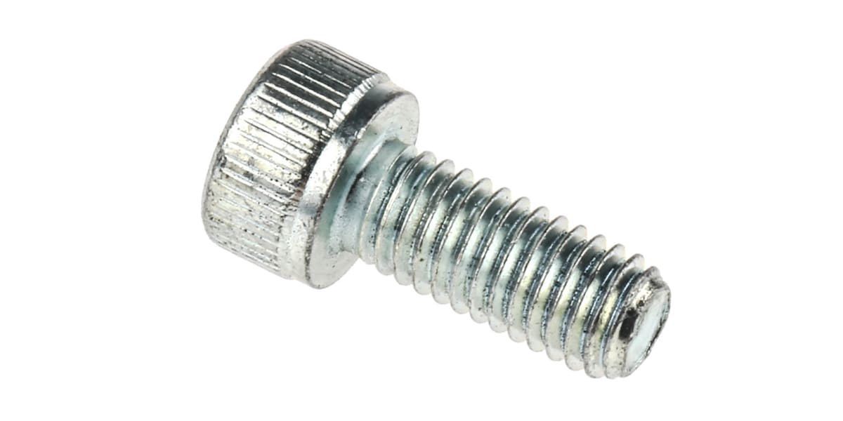 Product image for BZP cap screw, M5x12mm