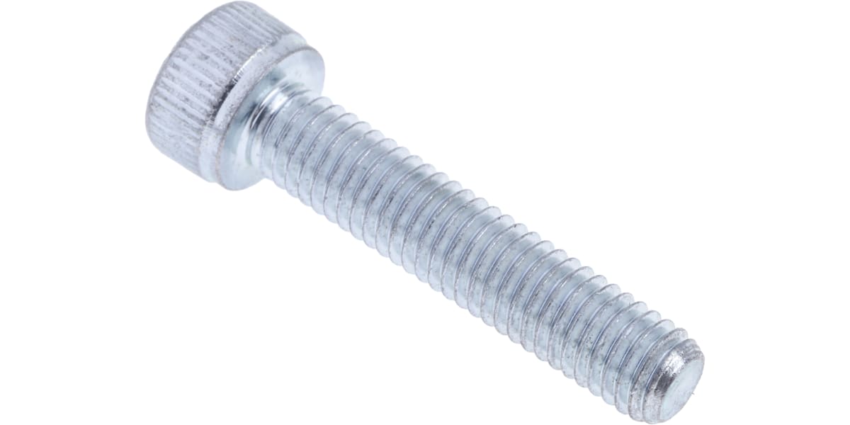 Product image for BZP cap screw, M5x25mm