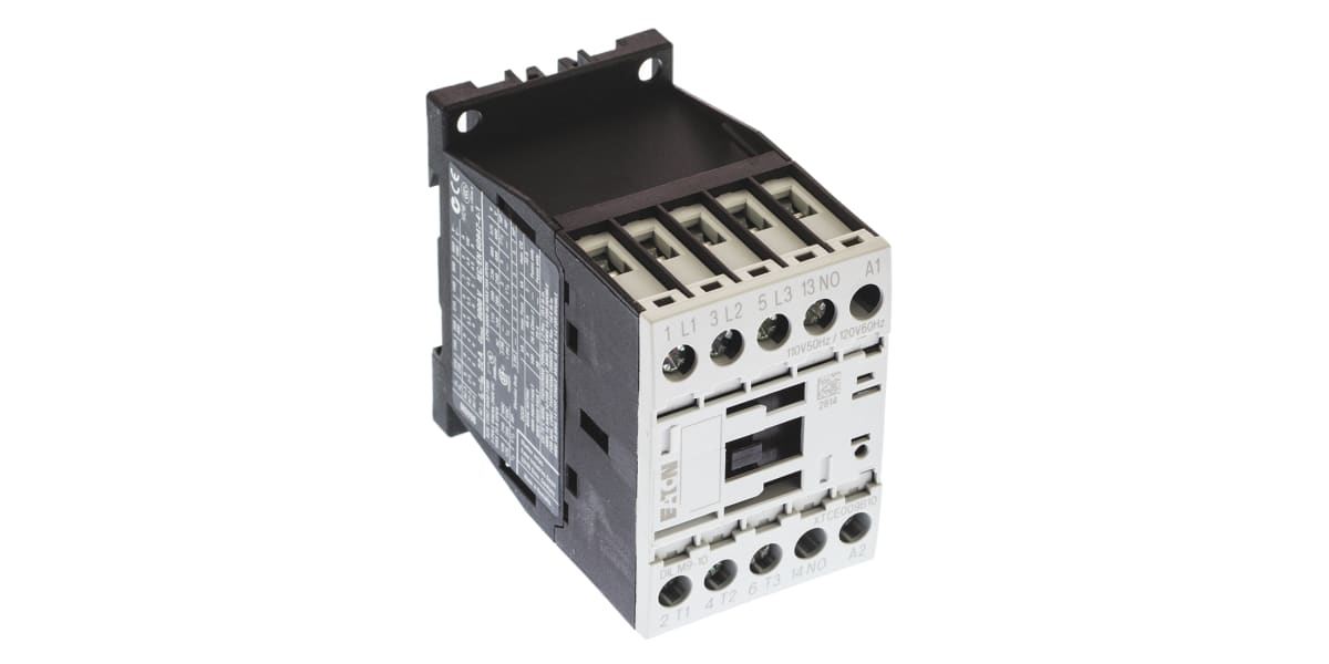 Product image for DILM CONTACTOR,4KW 110VAC 1 MAKE CONTACT