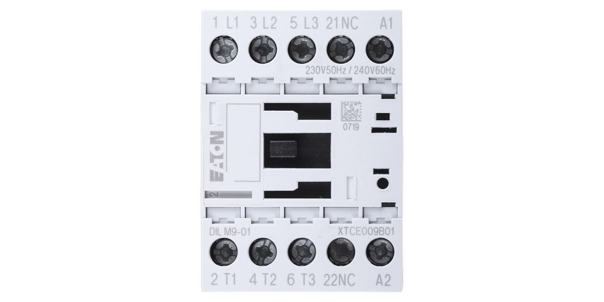 Product image for DILM CONTACTOR,4KW 230VAC 1BREAK CONTACT