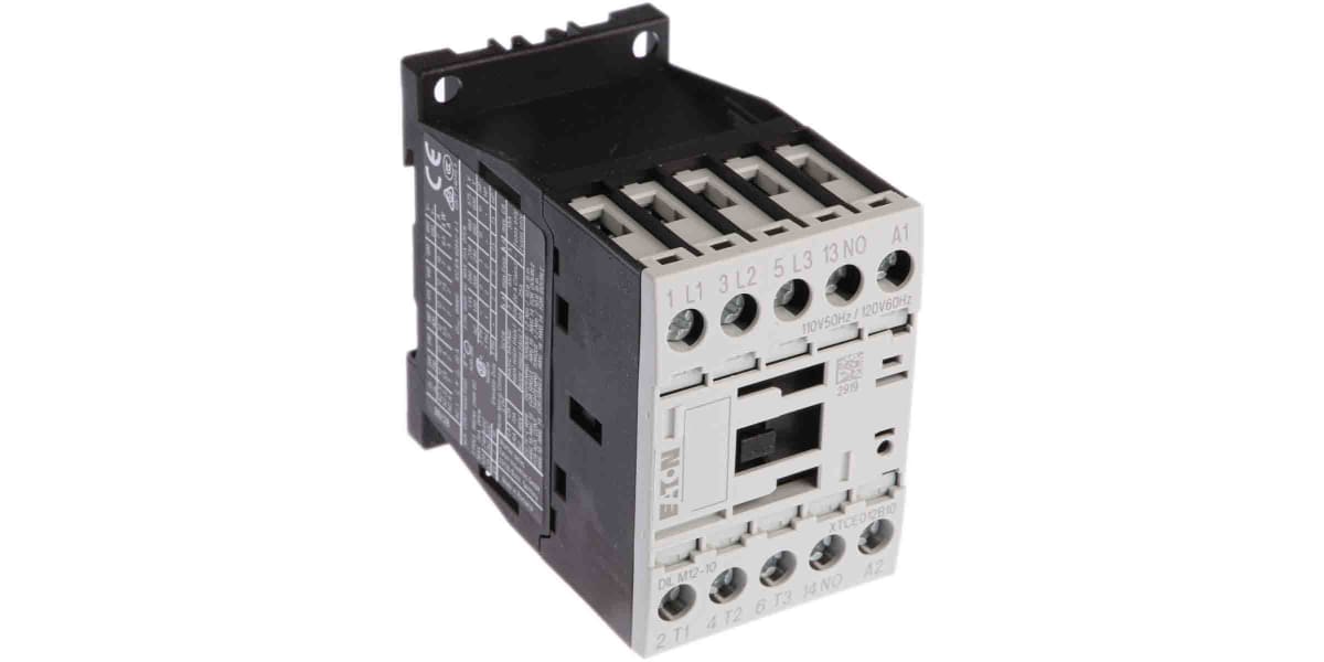 Product image for DILM CONTACTOR,5.5KW 110VAC 1 MAKE CONT