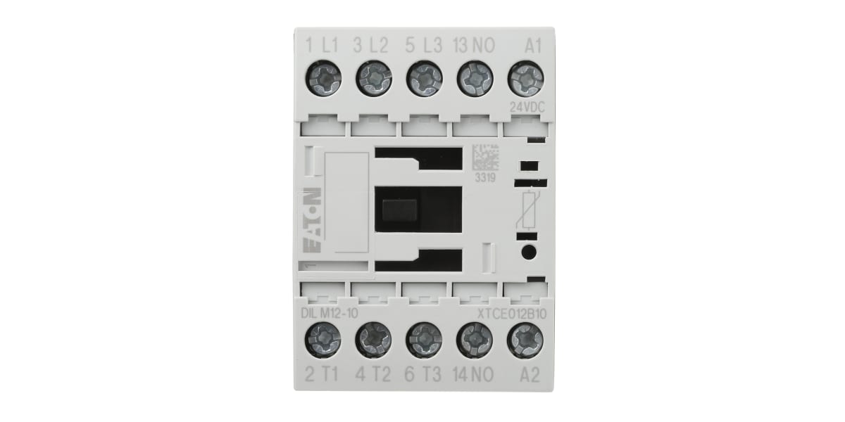 Product image for DILM CONTACTOR,5.5KW 24VDC 1 NO CONTACT