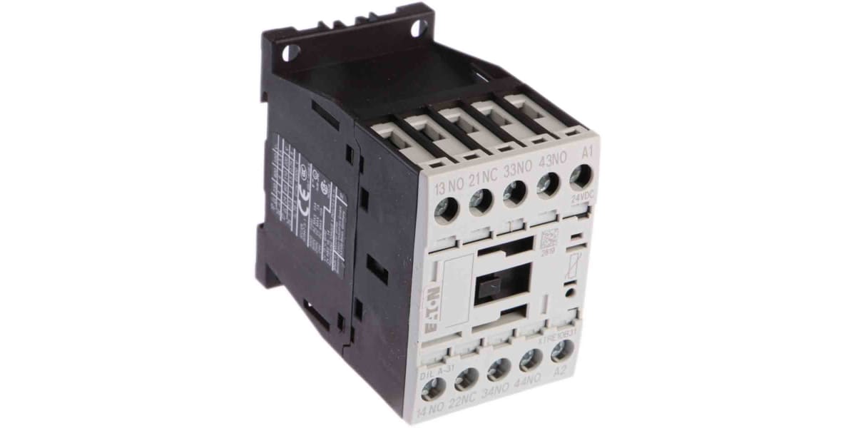 Product image for DILA CONTACTOR RELAY,24VDC 3MAKE+1BREAK