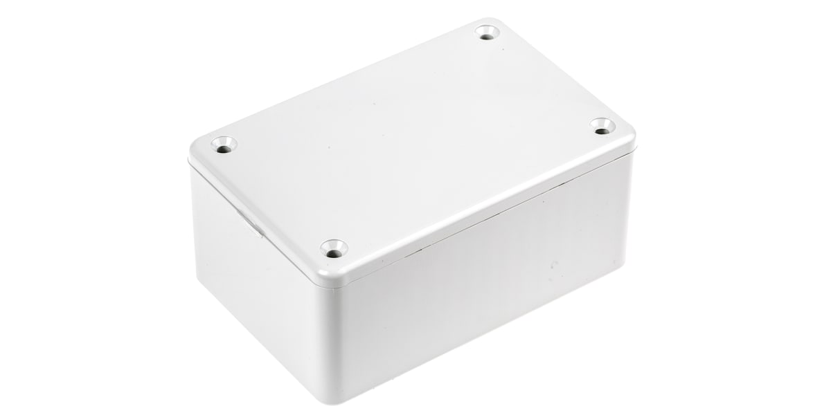 Product image for IP54 grey ABS plastic box,85x56x39mm