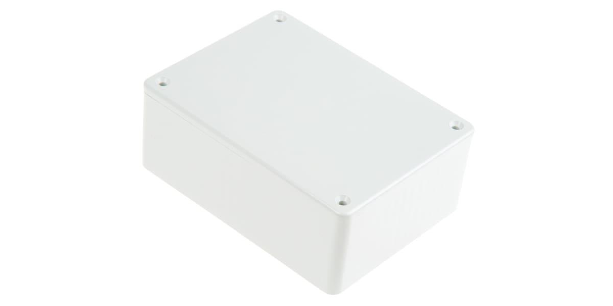 Product image for IP54 grey ABS plastic box,110x82x40mm