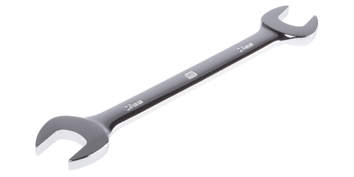 Product image for Steel open end spanner,21x23mm