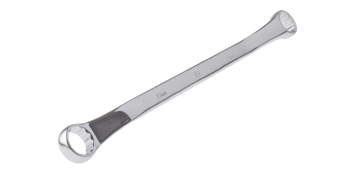 Product image for Steel ring spanner,21x23mm