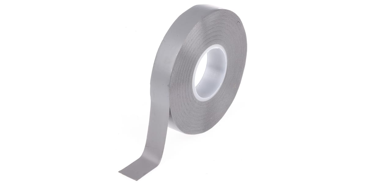 Product image for PVC INSULATING TAPE GREY 20M 12MM