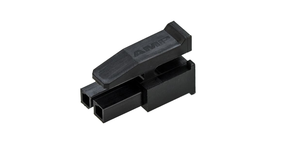 Product image for 2 way 1 row receptacle Mate-N-Lok