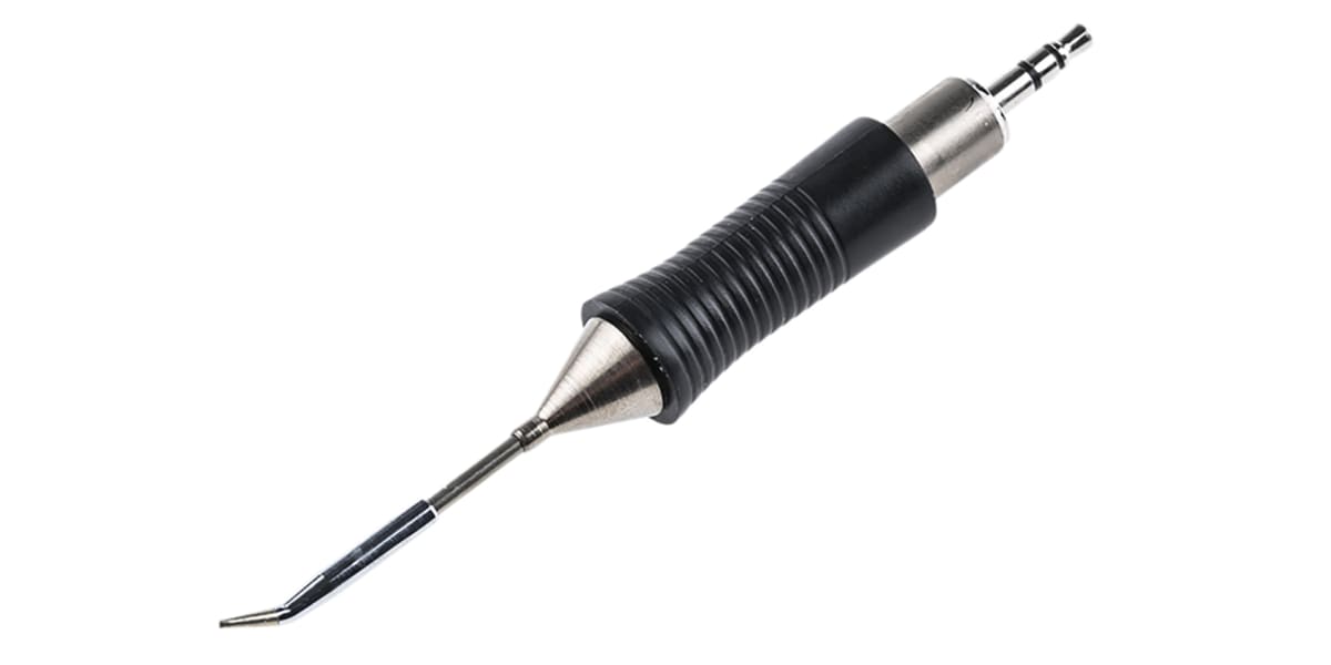 Product image for Soldering tip,RT5,chisel bent,1.3x0.8mm