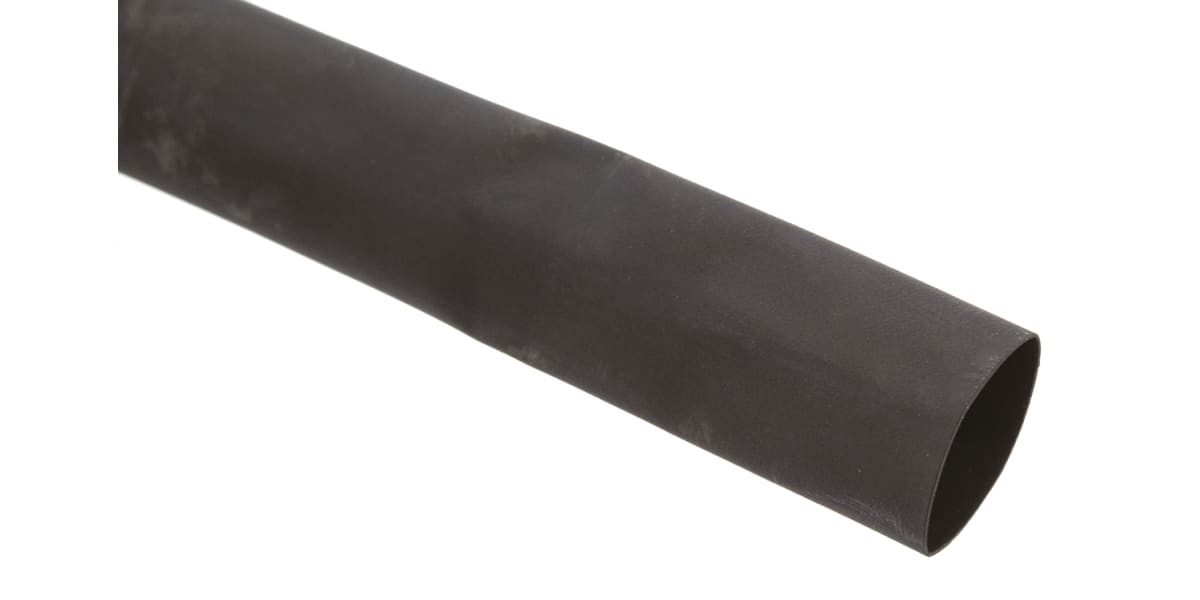 Product image for Heatshrink 12-4mm 3:1 Black HIS-3