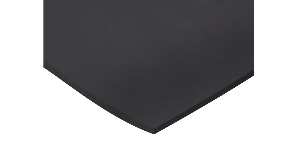 Product image for Rubber Sheet Black 1200 x 600 x 3mm