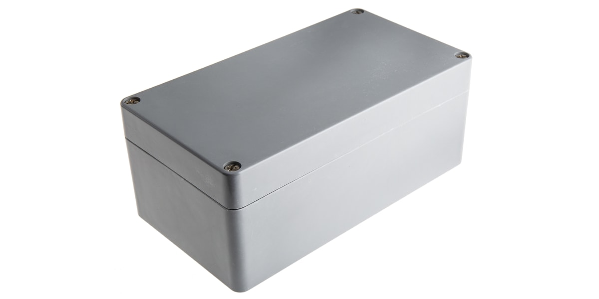 Product image for Grey polyester enclosure,222x120x90mm