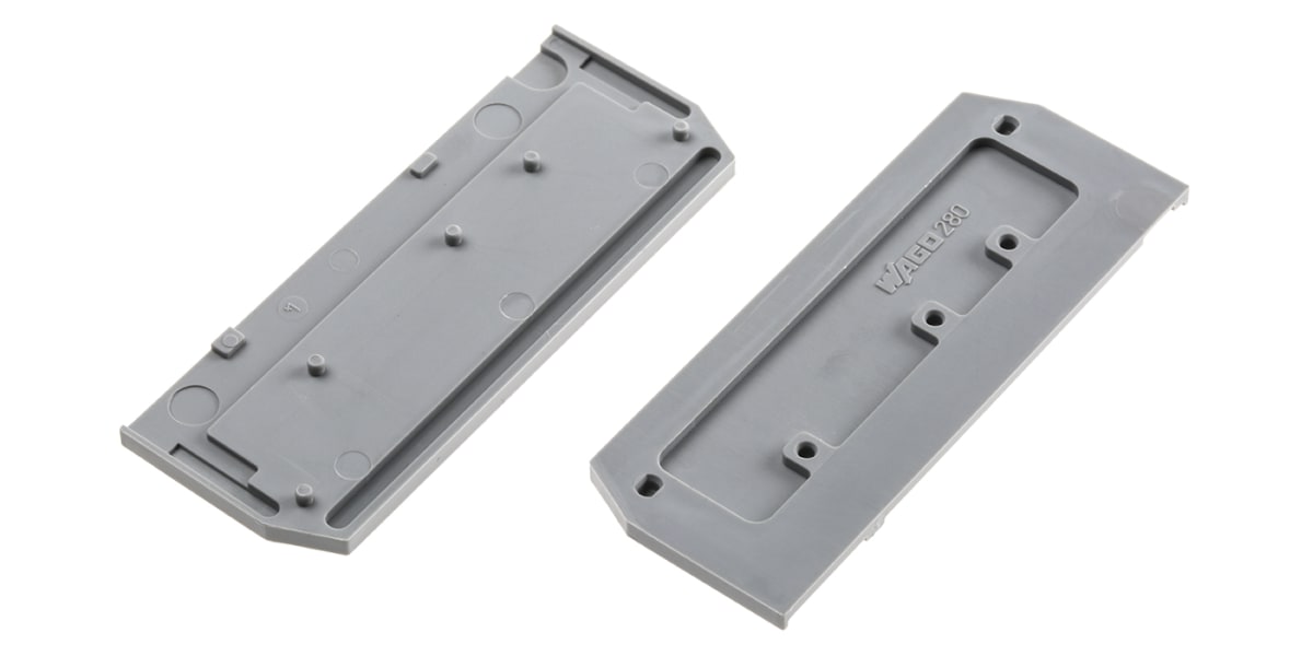 Product image for END PLATE GREY FOR SERIES 280