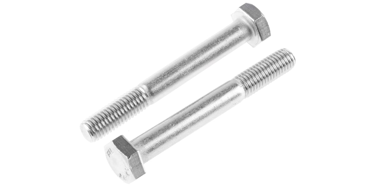 Product image for A2 s/steel hex head bolt M10 x 80mm