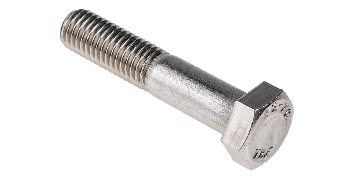 Product image for A2 s/steel hex head bolt M12 x 60mm