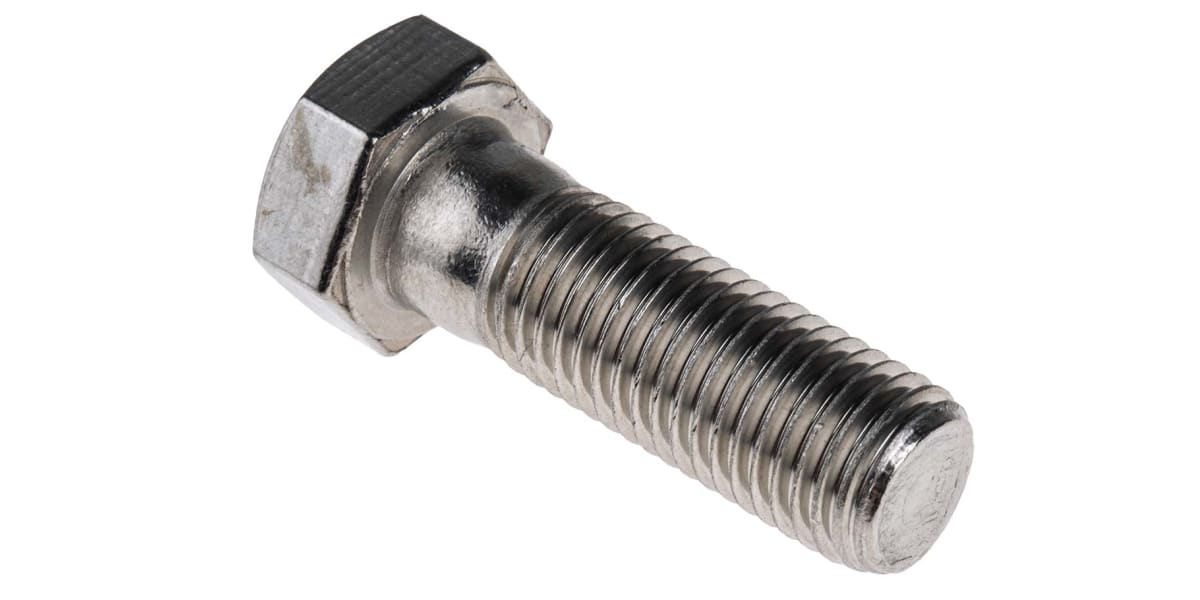 uxcell M16 Hex Bolt M16-2 x 40mm 304 Stainless Steel 4.8 Grade Fully  Threaded Hexagonal Head Screw Bolts 1pcs