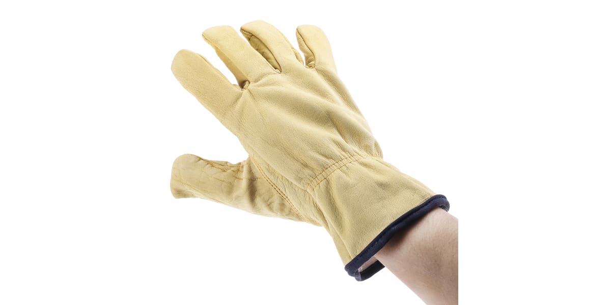 Product image for MEDIUM SIZE GRAIN COWHIDE GLOVES,1 PAIR