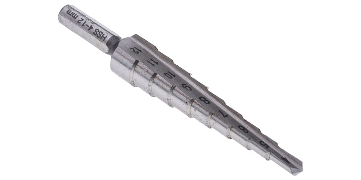 Product image for STEP DRILL HSS 4-12