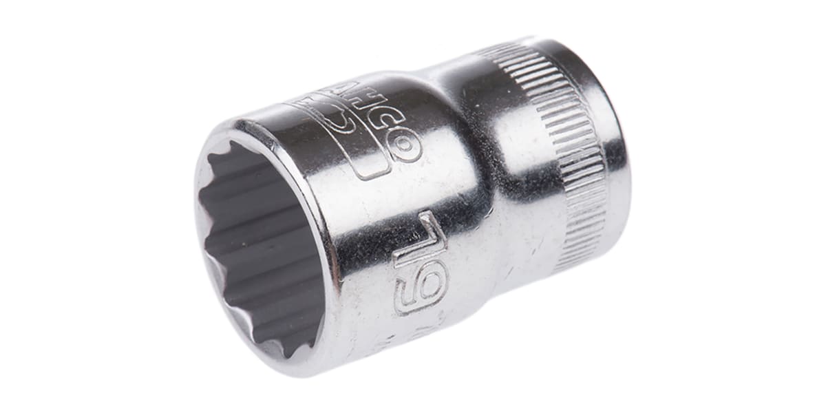 Product image for 1/2in sq drive,socket,19 mm A/F