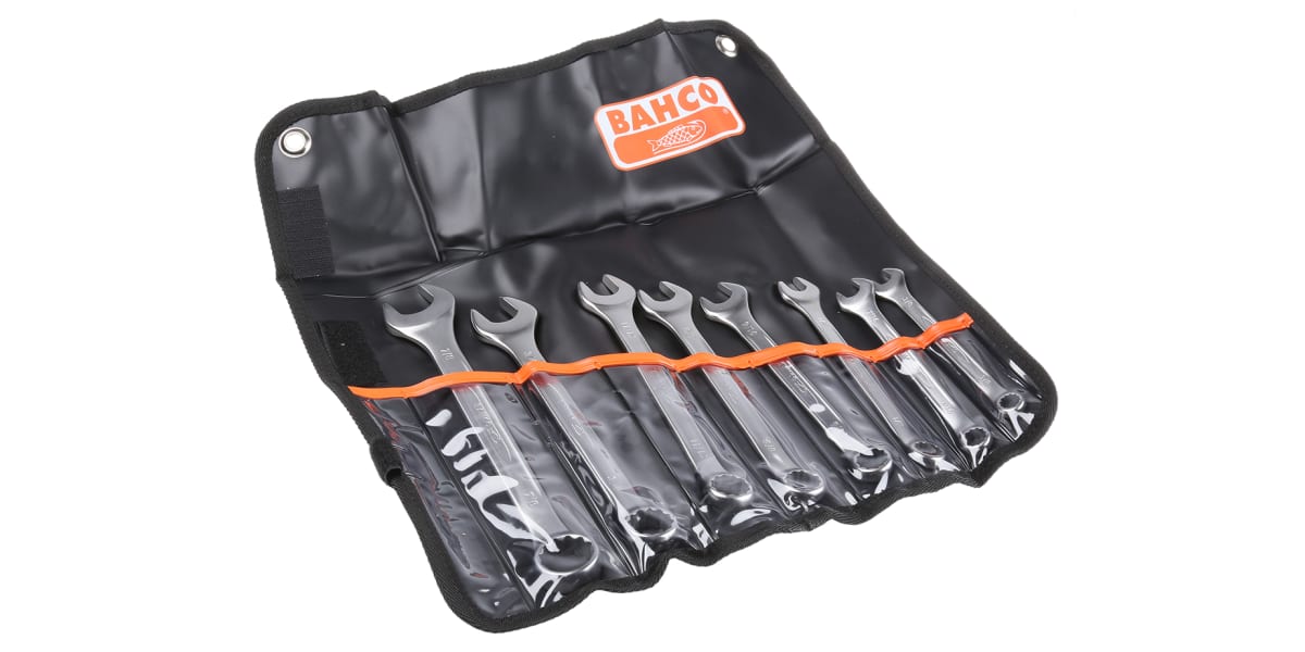 Product image for 8 pcs,imperial combination spanner set