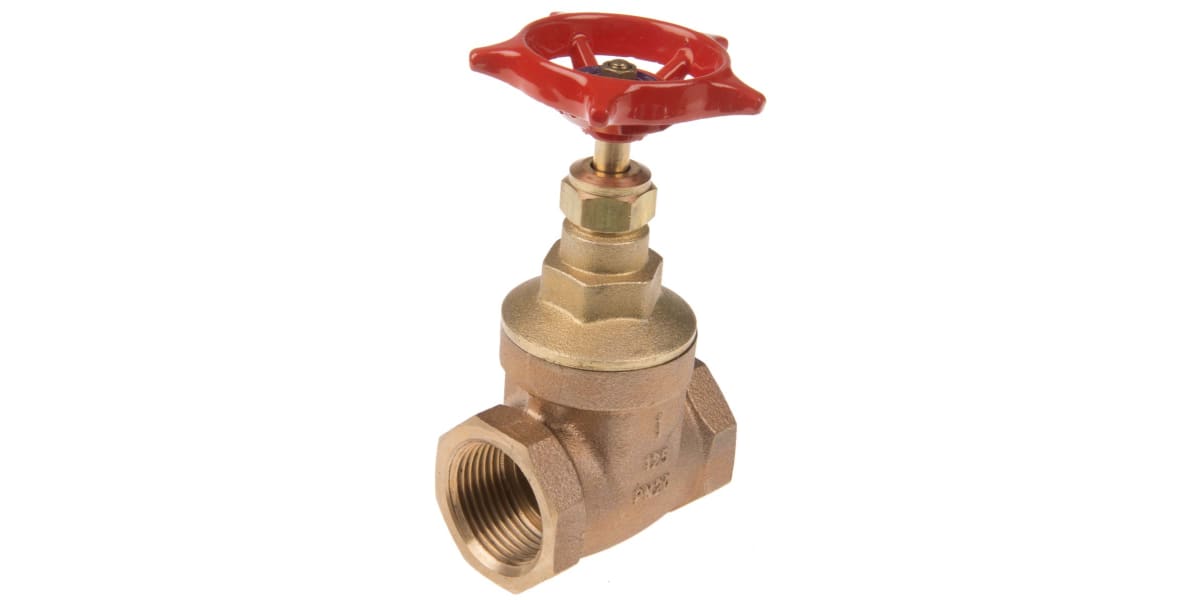 Product image for Bronze gate valve,PN20,1in BSPT