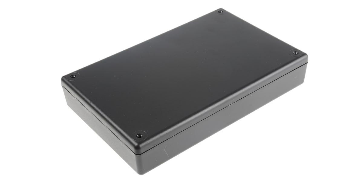 Product image for IP54,BLACK ABS ENCLOSURE,220X140X40