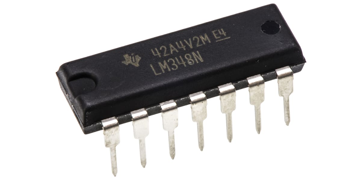 Product image for LM348 QUAD 1MHZ 0.5V/US OP AMP,DIP14