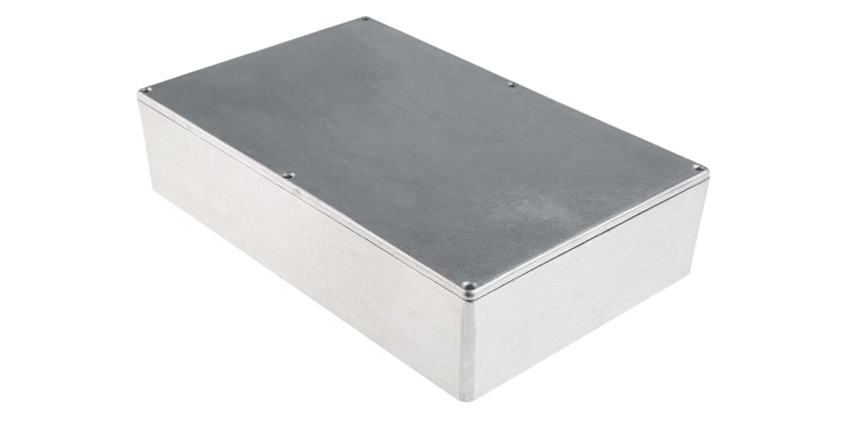 Product image for Natural aluminium box,275x175x65mm