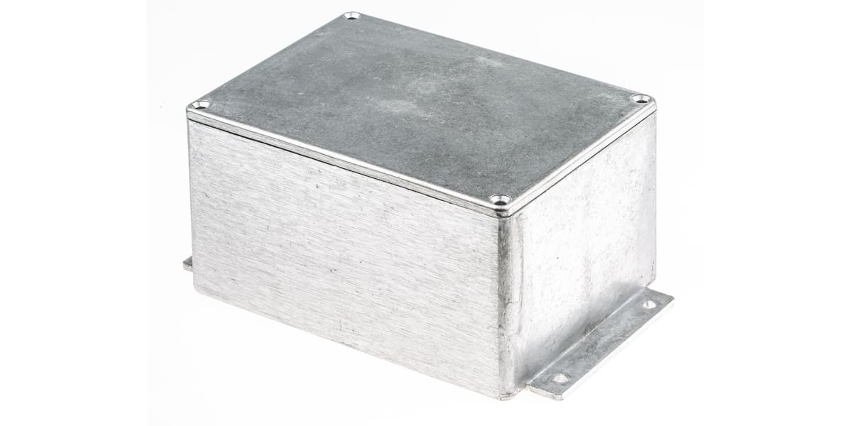 Product image for EMI/RFI FLANGED AL. BOX,169X102X77MM