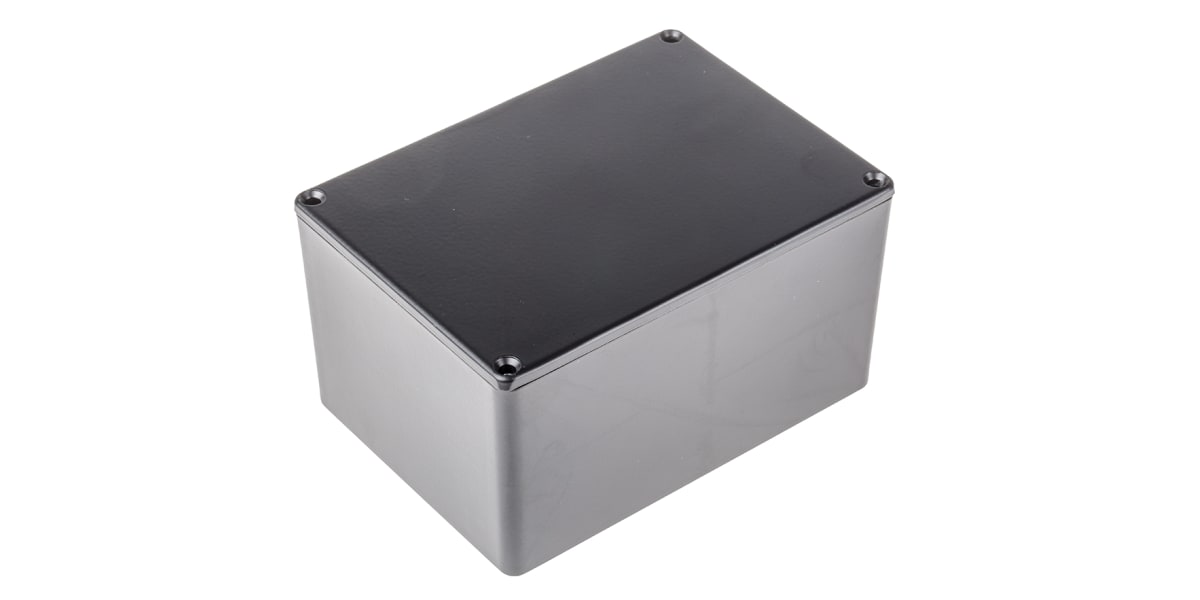 Product image for Black Aluminium Box 140x100x75mm