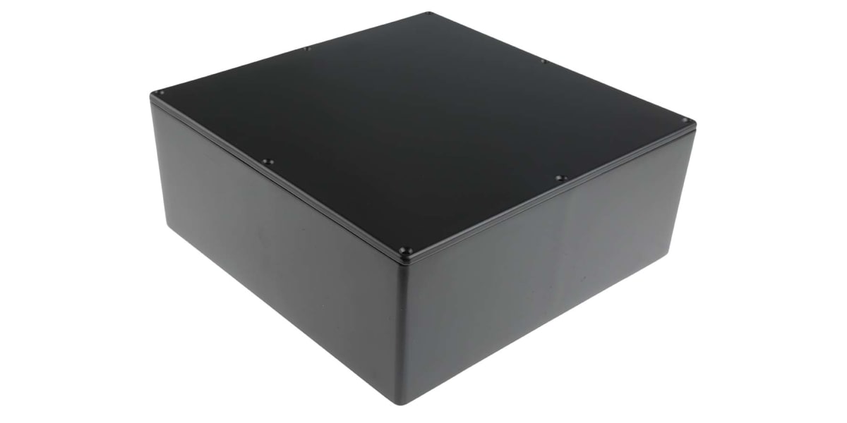 Product image for Black Aluminium Box 250x250x101mm