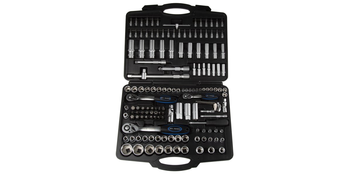 Product image for MTI 568-150 150 Piece Socket Set, 1/2 in, 1/4 in, 3/8 in Square Drive