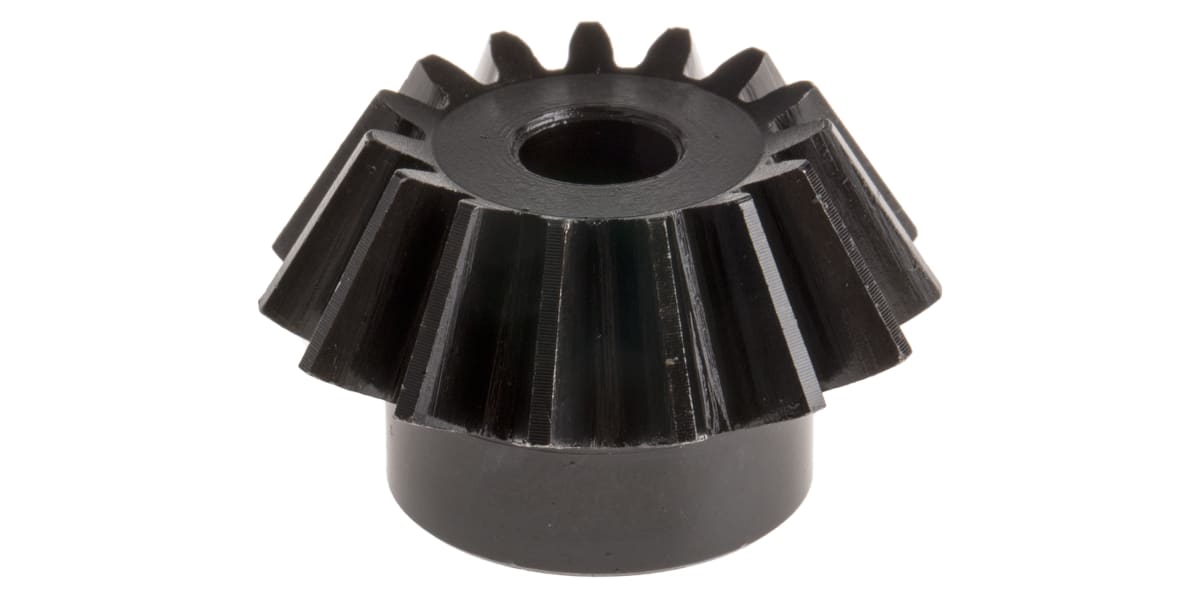 Product image for Gear,bevel,steel,2.0 module,15 teeth