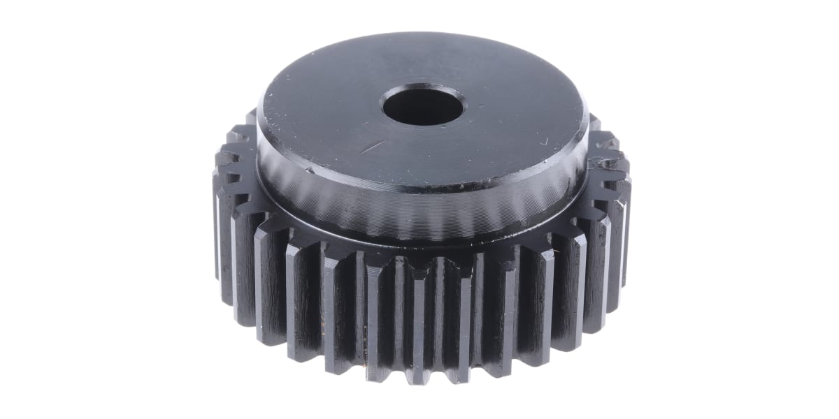 Product image for Gear, spur, steel, 2.0 module, 30 teeth