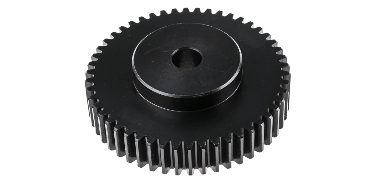 Product image for Gear, spur, steel, 2.0 module, 50 teeth