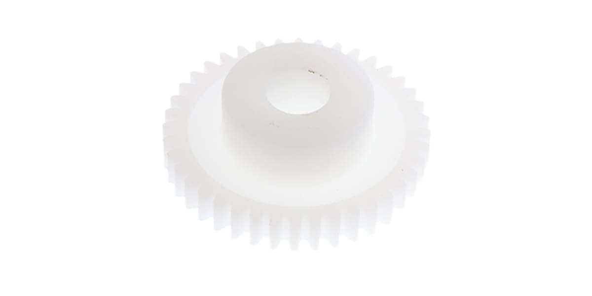 Product image for DELRIN SPUR GEAR - 0.5 MODULE 40 TEETH