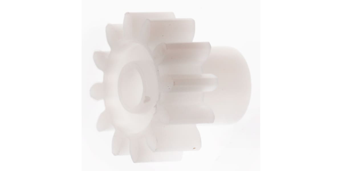 Product image for Delrin spur gear - 0.8 module 12 teeth