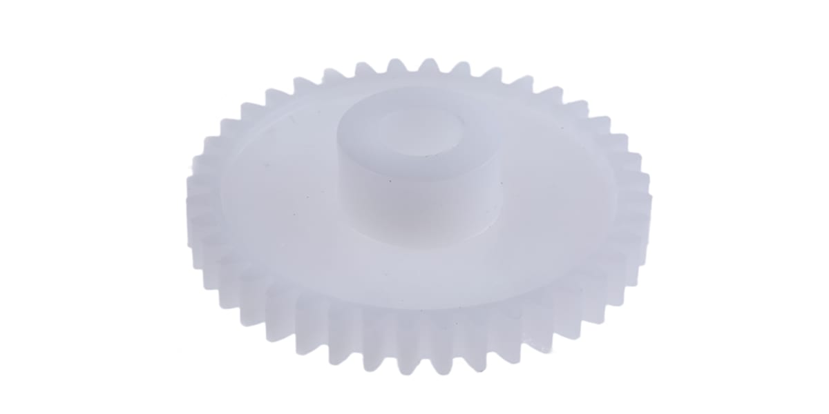 Product image for Delrin spur gear - 0.8 module 40 teeth