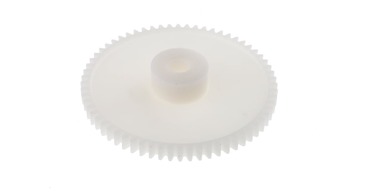 Product image for Delrin spur gear - 0.8 module 64 teeth