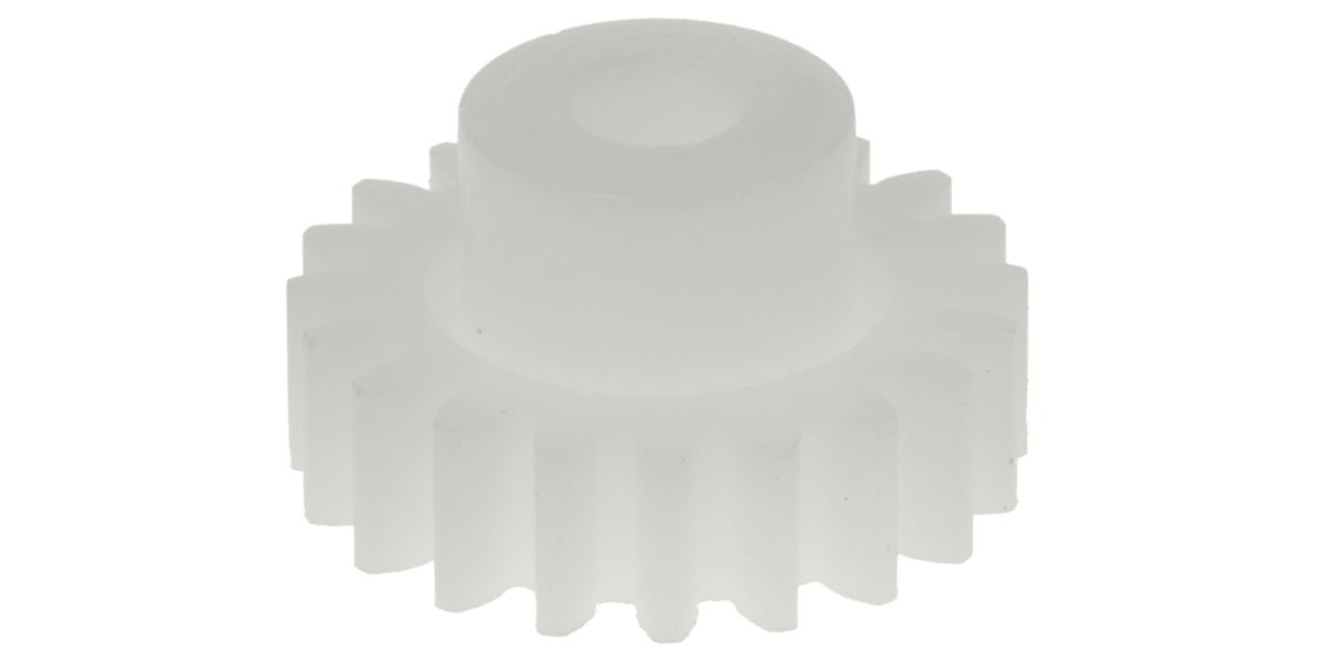 Product image for Delrin spur gear - 1.0 module 20 teeth