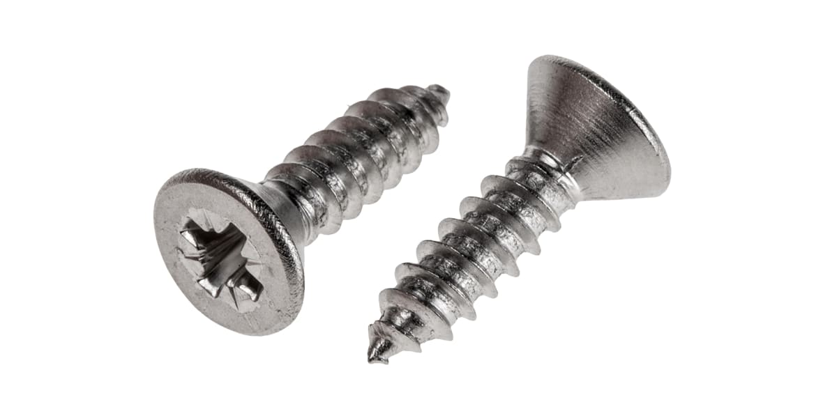 Product image for Cross self tap screw csk A4 No10 x 3/4in