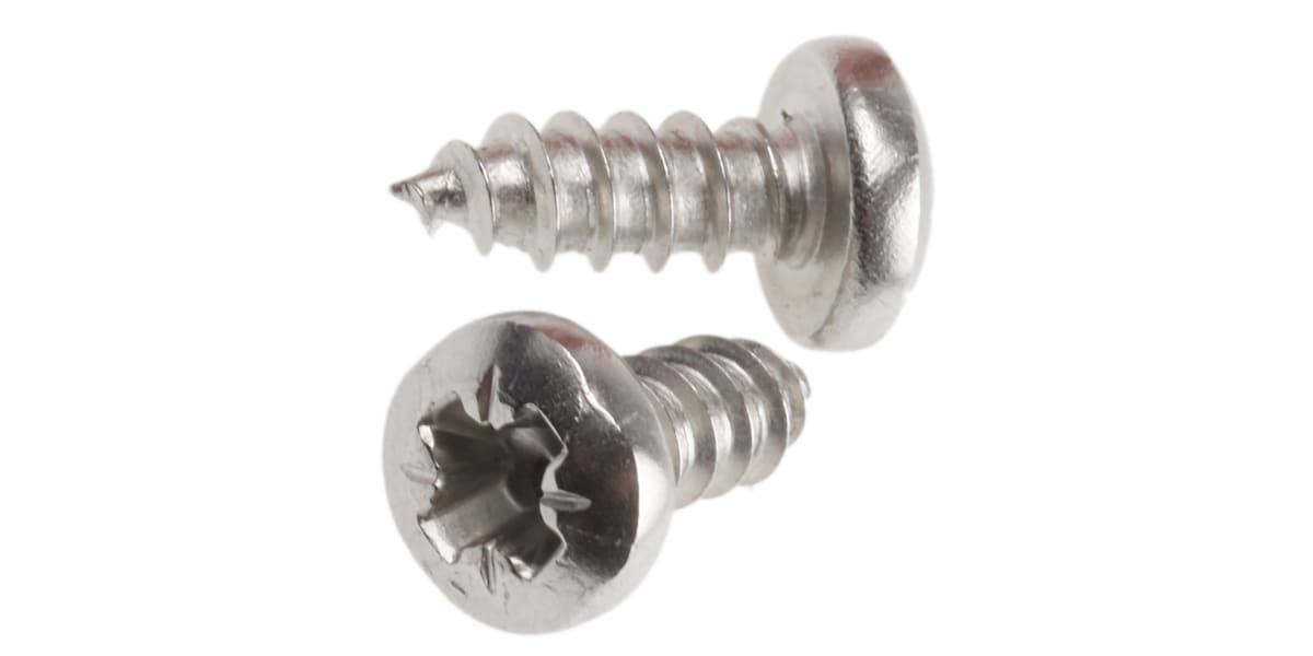 Product image for Cross self tap screw pan A4 No6 x 3/8in