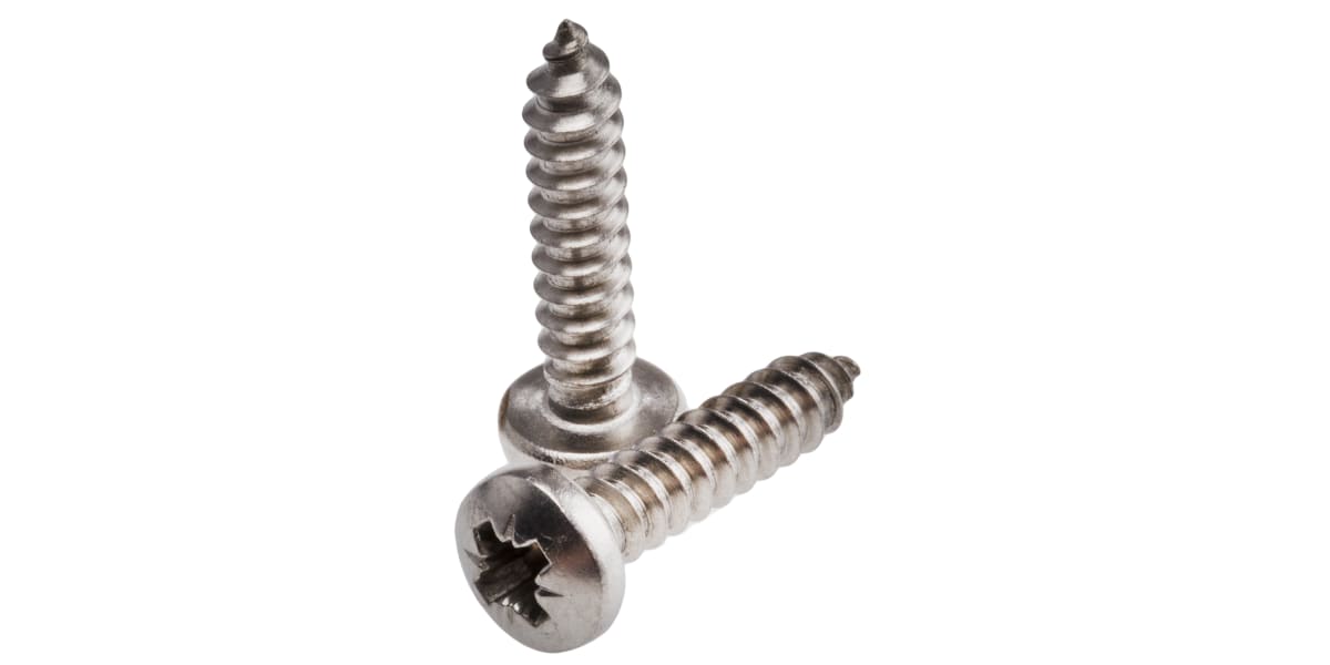 Product image for Cross self tap screw pan A4 No8 x 3/4in