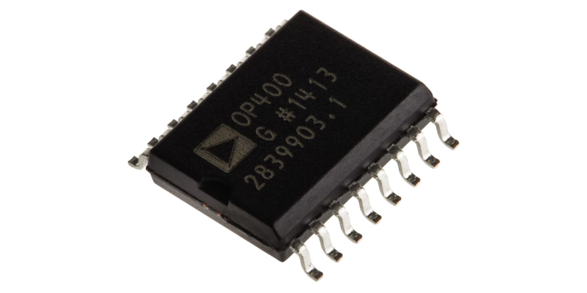 Product image for Quad precision op amp,OP400GS SO16