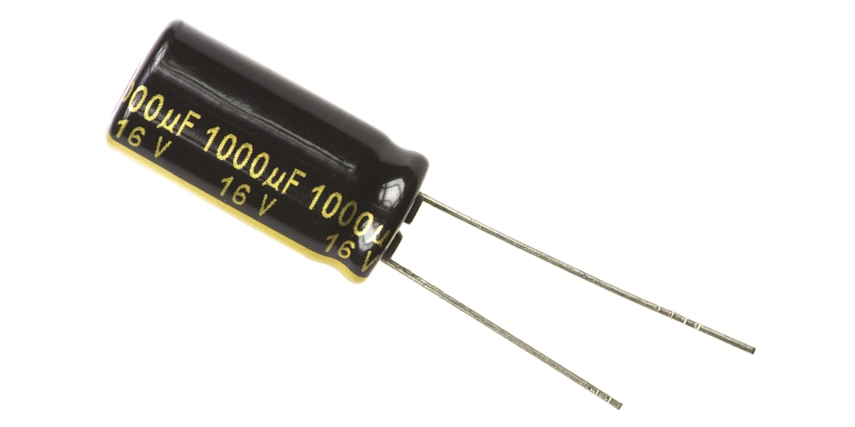 Product image for Al Electrolytic Cap 105C 16V 1000uF