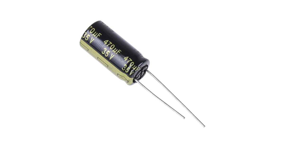 Product image for Al Electrolytic Cap 105C 35V 470uF