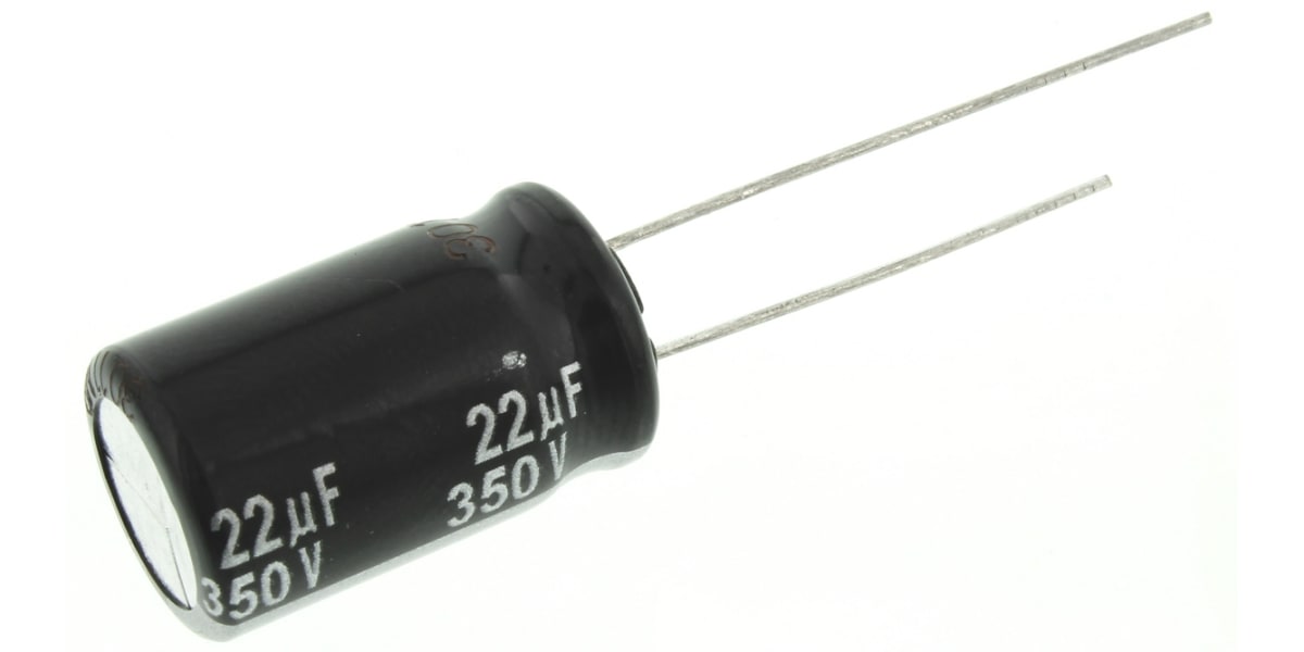 Product image for Al electrolytic cap ED type A,22uF 350V