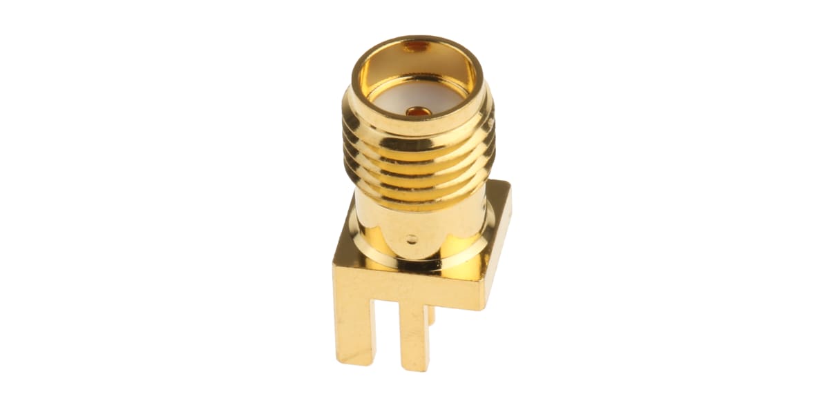 Product image for SMA jack,end launcher, 6.35mm, 1.2mm PCB