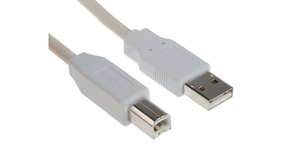 Product image for USB type A to type B cable assembly,1.5m